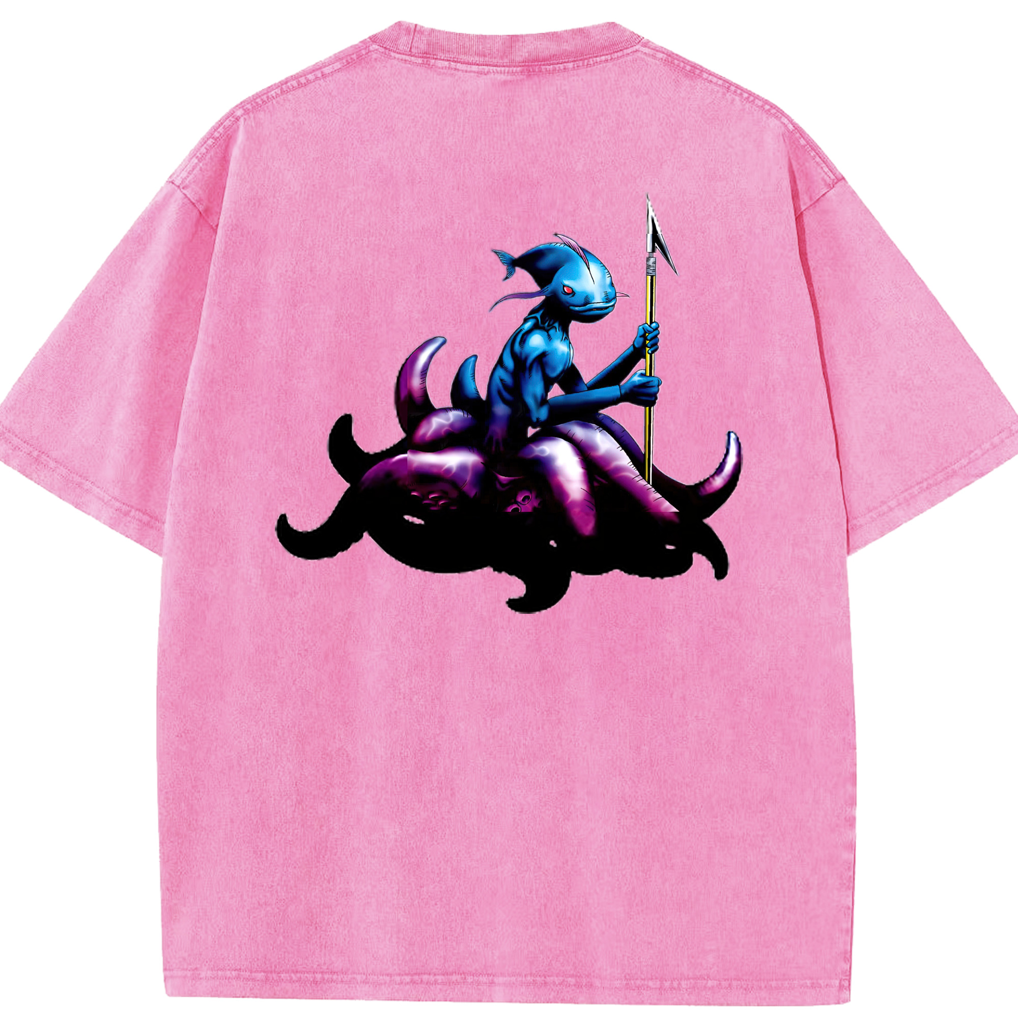 （画像用） 遊☆戯☆王 Yu-Gi-Oh! 綿100% ヴィンテージ風 半袖Tシャツ（背面プリント）